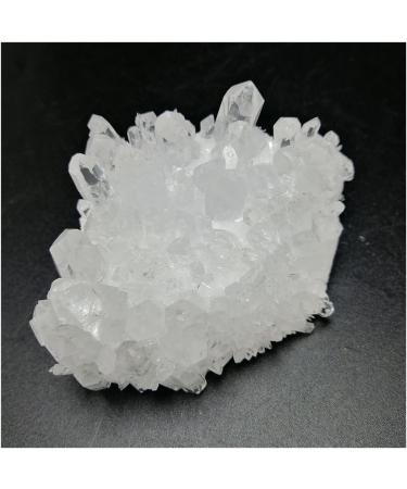 1pcs Natural White Quartz Cluster raw Stone Clear Quartz Crystal Cluster Ornaments Specimen Stone Crystal Reiki (Color : White Size : 50g) 50g White - Buy Online on GoSupps.com