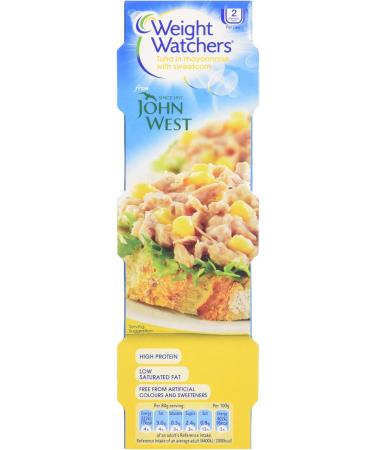 Weight Watchers Tuna in Mayonnaise with Sweetcorn 3 x 80g - Buy Online on GoSupps.com
