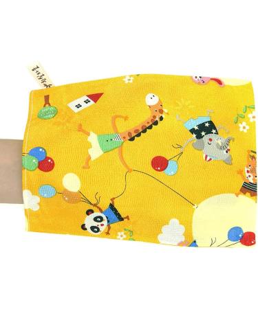 Hwangsil Exfoliating Towel 4pcs - Korean Bath Washcloth for Soft Skin Care | Lamoure Zoo Design - Buy Online on GoSupps.com