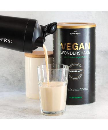 Vegan Wondershake (White Choc Peanut) - Delicious Plant-Based Protein Shake for International Shipping - Buy Online on GoSupps.com