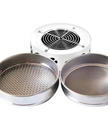500G Home Coffee Beans Cooler Double Layer Filter Rapid Cooling System Plate Coffee Beans Roaster Matching for Homecafe Cooling Roasted Coffee Bean Rich Flavour 220V White - Buy Online on GoSupps.com