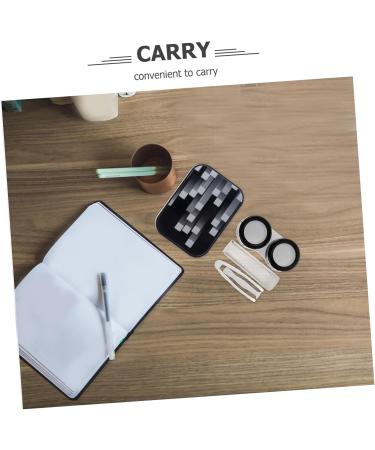 SESESFOUFU Colored Contact Lenses Case | Travel-Friendly Lens Organizer for Sensitive Eyes - Buy Online on GoSupps.com