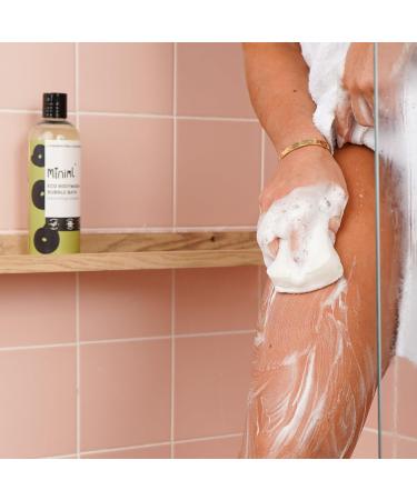 Miniml All Natural Body Wash and Bubble Bath - 500ml Moisturising Coconut Skin Eco Shower Gel Bath Soak - Vegan Friendly High Foam - Buy Online on GoSupps.com