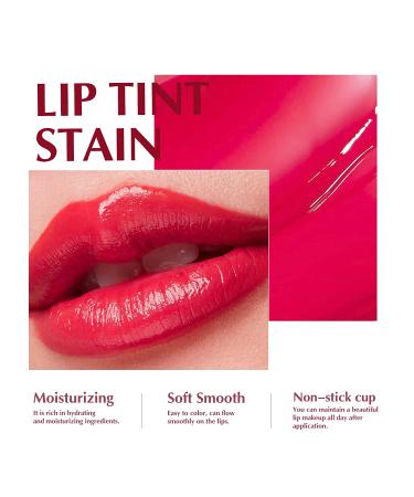 KYDA 4 Colors Lip Tint Stain Set - Long Lasting Velvet Lip Stain, Waterproof & Moisturizing Lipstick - Natural Matte Lip Color Makeup 4pc - Buy Online on GoSupps.com