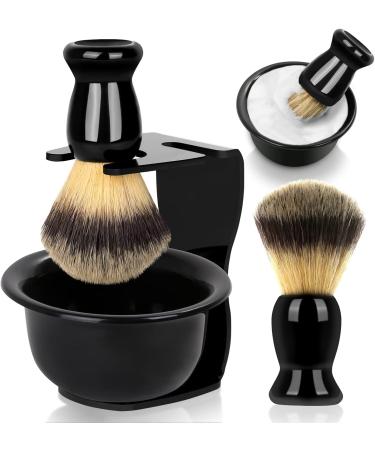 Ouitble Razor set 3 in 1 roof hair razor brush Professional razor plane men's art hair shaving set with shaving bowl and brush holds for classic wet shaving men