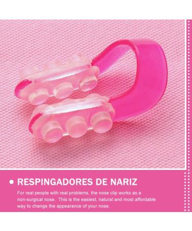 Pince Nez Haut en Silicone Souple Lot de 10 Correcteurs de Nez Affinant pour Remodelage et Rehaussement Accessoire Beaut pour Fille et Soins Quotidiens - Buy Online on GoSupps.com