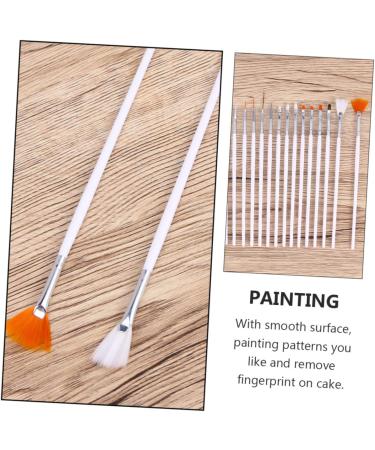 Zerodeko 30pcs Cake Coloring Pens Pottery Tool Kit Fondant Clay Carving Brush Food Coloring Marker Pens Sugar Craft Tools Sugar Cookie Decor Sugar Craft Pens Nylon Fudge White Set - Buy Online on GoSupps.com