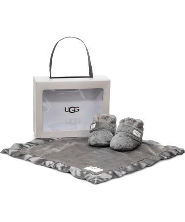 UGG Unisex Baby Bixbee and Lovey Fashion Boot - Charcoal, Size 4 UK Child - Buy Online on GoSupps.com