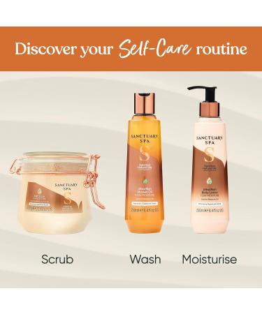Sanctuary Spa Body Lotion 250ml - Ultra-Rich Natural Oils Moisture Care | Vegan & Cruelty-Free - Buy Online on GoSupps.com