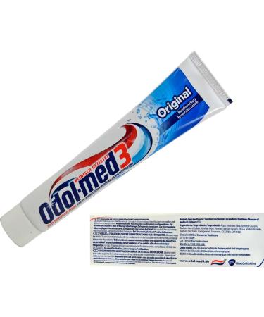 Odol Med 3 Original Toothpaste - 6 x 75 ml | Premium International Shipping - Buy Online on GoSupps.com
