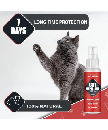 Saint Nutrition Cat Repellent Spray - Indoor/Outdoor Defense Against Cats - Effective Anti-Cat Spray for Home & Garden - Buy Online on GoSupps.com