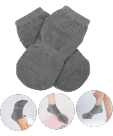 Mikinona 1 Pair Gel Socks Spa Soften Socks Hair Beads Clip Moisturizing Cotton Socks Dry Cracked Socks Hard Skin Repair Socks Moisturizing Socks Moisturizing Spa Socks Vegetable Gel - Buy Online on GoSupps.com