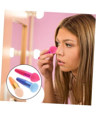 Didiseaon 3pc Foundation on Stick Gel Removing Tool Makeup for Powder Cream Makeup Brush Tools Fashionista Headband Beauty Sponge Makeup Lip Brush Travel Make up Nose - Buy Online on GoSupps.com