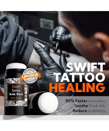 Organic Tattoo Balm for Healing and Brightening - 2.6oz Unscented Aftercare Cream - Buy Online on GoSupps.com