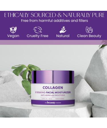Collagen Daily Face Moisturizer - Anti-Aging & Hydration Cream Cruelty-Free Korean Skin Care for All Skin Types - 1.69 Fl. oz - Buy Online on GoSupps.com