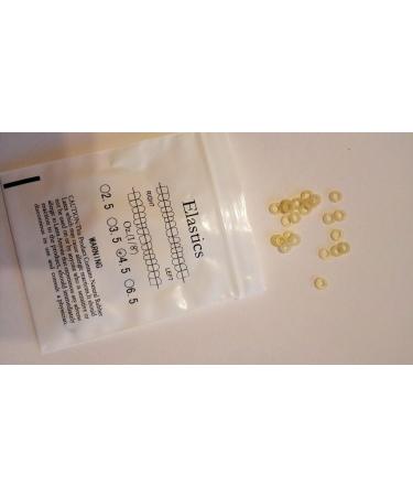 Pack of Dental Orthodontic Latex Elastics - 4.5oz 1/8 Inch | Premium Quality for Effective Teeth Alignment - Buy Online on GoSupps.com