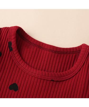 UUAISSO Baby Girls Cow Print Ruffled Outfit Set | Infant Clothing Gifts 3-6 Months - Buy Online on GoSupps.com