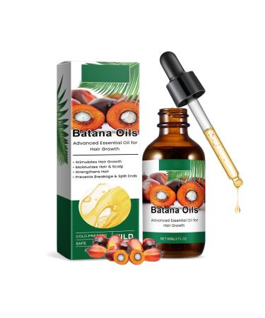 Batana Oil for Hair Growth Natural Batana Oil for Healthier Thicker Fuller Hair Promote Hair Regrowth Organic Batana Oil for Men & Women Leaves Your Hair Smoother Oil