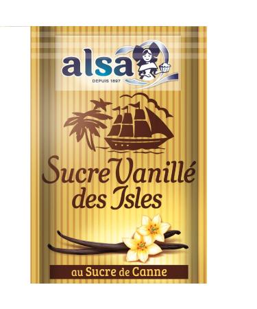 Alsa Sucre Vanila des Isles Sachet Pack of 7