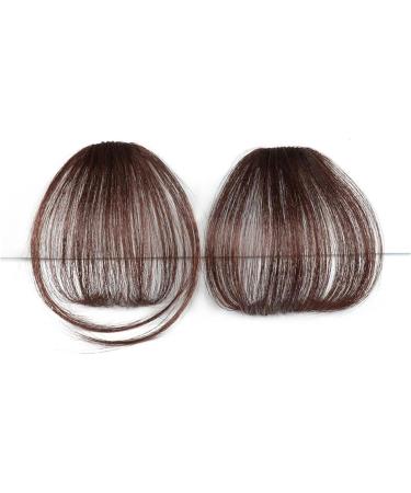 Bangs Hair Clip Hair Clip in Bangs Synthetic Clip In Hair Air Bangs Hairpiece Black Brown Extensions Mini Fake Bangs Hairpiece for Women Bangs Clip in Hair (Color : 18-2M33) - Buy Online on GoSupps.com