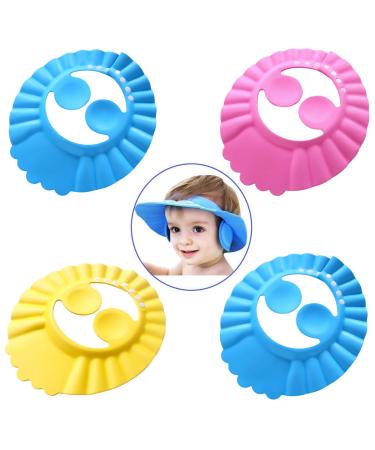 Shower hood children baby shampoo cap baby shampoo protection shampoo protection for children washing hair without tears shampoo eye protection adjustable baby shower hood (f) - Buy Online on GoSupps.com