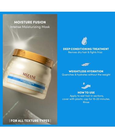 Mizani Moisture Fusion Intense Moisturizing Mask with Argan Oil - 16.9 Fl Oz - Buy Online on GoSupps.com