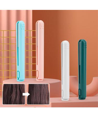 Mini Hair Straightener - 1 Inch Flat Iron & Curling Iron for Short Hair - Professional Pink Hair Curler for All Hair Types - Buy Online on GoSupps.com