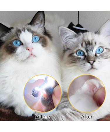 Ninonly Claw Scissors for Dogs & Cats | LED Nail Clippers with Protective Device | Nail Cutter & Files for Medium & Small Pets - Buy Online on GoSupps.com