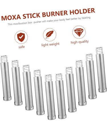 Optimize Your Wellness: Gatuida 5-Stage Moxa Presser Eye Magnetic Holder & Facial Massager - Rustproof Steel for Back Pain Relief - Buy Online on GoSupps.com