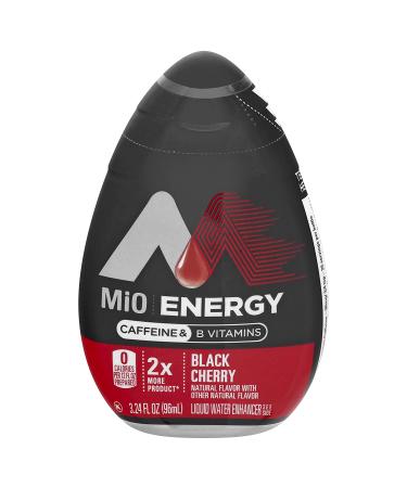 MiO Energy Black Cherry Liquid Water Enhancer 3.24 fl oz - Pack of 1 - Buy Online on GoSupps.com