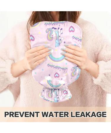 Rainbow Unicorn Hot Water Bottle - 2L Pain Relief & Comfort for Pregnant Women | International Shipping - Buy Online on GoSupps.com