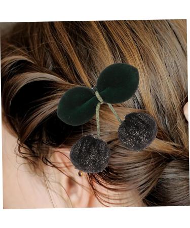 Beaupretty Three-Dimensional Cherry Barrettes kid hair fancy bobby decorative hair clip blue hair bow hair ornament girls hair clips black bow girl hairpins issue card child Iron Hair - Buy Online on GoSupps.com
