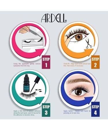 Ardell Professional Magnetic Liner & Lash - Magnetic Eyeliner & Real Hair Lashes (Style 110) - Waterproof Easy Attachment & Reusable - Buy Online on GoSupps.com