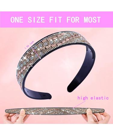 Cutewing 4PCS Rhinestone Headbands for Women - Crystal Bling Hair Accessories - Buy Online on GoSupps.com
