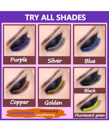 Purple Mascara: Lengthening, Waterproof, Volumizing, Curling - Hypoallergenic & Cruelty-Free - Buy Online on GoSupps.com