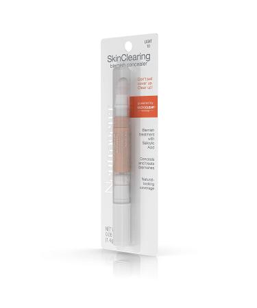 Neutrogena SkinClearing Blemish Concealer with Salicylic Acid | Non-Comedogenic & Oil-Free | Cover, Treat & Prevent Breakouts | Light 10 | 0.05 oz - Buy Online on GoSupps.com