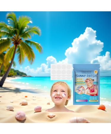 24 Pcs UV Stickers for Sunscreen Sun Cream Stickers to Reapply Waterproof UV Detection Stickers UV Detection Reminder UV Patch for Kids Changes Color When Time To Reapply Sunscreen Facial Sunscreens - Buy Online on GoSupps.com