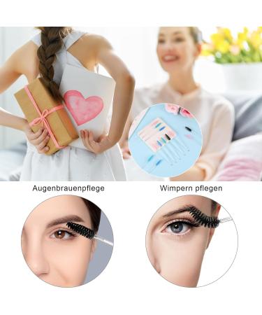 Newofview 200 STK Disposable Eyelash Brushes - Eyelash Extension & Eyebrow Applicator for Salon & Home Use - Cosmetic Brush Kit for False Lashes - Buy Online on GoSupps.com