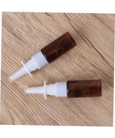 FRCOLOR Nasal Spray Pump Bottle - 10pcs Travel Pump Bottle for Liquids - Glass & Plastic Spray Containers - Portable Nasal Sprayer - Buy Online on GoSupps.com