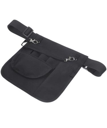 Coolhiya Pack Pocket Elektriker Work apron Tools Tool Belt Belt Belt Dead Ownic Medical Kit Multiple Bags 600D Oxford-fabric Tischler Black 22x21x1cm