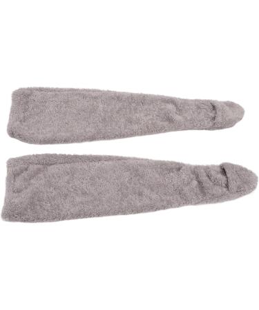 Over Knee Fuzzy Socks | Winter Sleeping Socks | Soft Thick Plush Leg Warmers - Gray - Buy Online on GoSupps.com