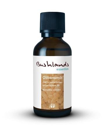 Olibanum oil (Frankincense) 50 ml - pure essential Frankincense oil from the plant Boswellia serrata by Bushlands essentials