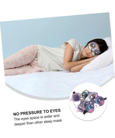 Beavorty 2 Sets Cotton Sleeping Masks Eye Masks for Sleeping Headband Comfortable Blindfolds for Home Office School Car 4Pcs*2 - Buy Online on GoSupps.com