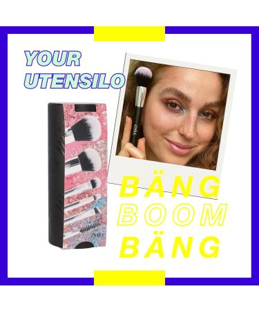 ZMILE Cosmetics Gift Box - 6-Piece Vegan Brush Set | Utensilo Synthetic Hair Brushes for Flawless Makeup - Buy Online on GoSupps.com