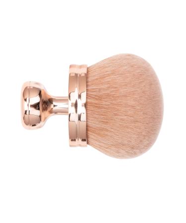 Extra Large Body Makeup Brush for Self Tanner Leg Makeup & Bronzer Suncreen Brush Applicator 3 inch Wide Kabuki Foundation Brush Oval Face Makeup Brush with Drawstring Bag (Rose Gold)