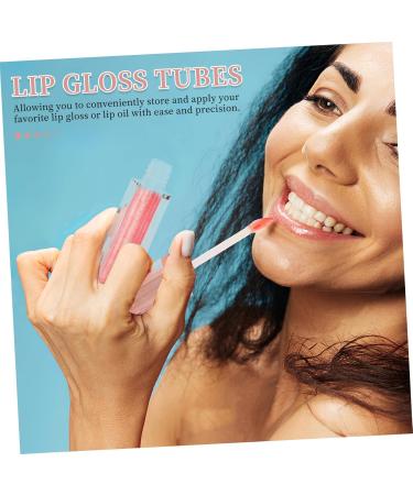  FRCOLOR FRCOLOR 8 Pieces Mini Lip Balm Bottles 35ml Transparent Lip Gloss Tubes with Wand - Refillable Makeup Bottles for Women and Girls DIY Makeup and Travel - Buy Online on GoSupps.com