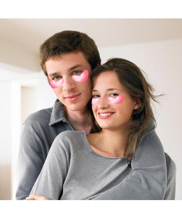 Reengull Pink Collagen Eye Mask - 30 Pairs Crystal Gold Under Eye Patches for Puffy Eyes and Dark Circles - Reduce Wrinkles and Fine Lines, Look Refreshed and Rejuvenated - Buy Online on GoSupps.com