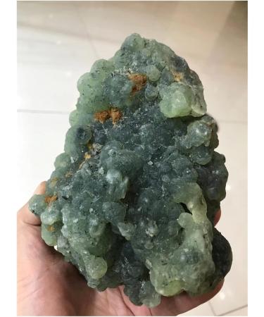 Room Decoration Natural Raw Green Prehnite Quartz Crystal Specimens Rough Grape Stone Agate Ore Folk Collectibles yuebang (Size : 0.7-0.9kg) - Buy Online on GoSupps.com