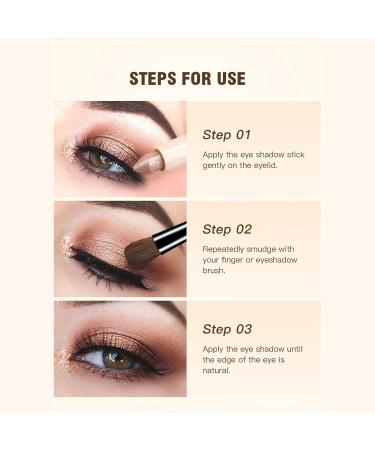 B ton De Fard Paupi res Nacr Twist Up Formules Imperm ables Couverture Modulable Pour Le Maquillage Jour Comme Nuit Cosm tique Pour Les Yeux Paillettes Multiples - Buy Online on GoSupps.com