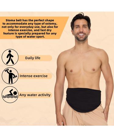 Ostomy Belt | Stealth Belt Covers for Colostomy & Ileostomy Bags - Unisex Support for Comfort & Discretion - Buy Online on GoSupps.com